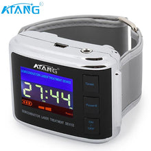 Load image into Gallery viewer, Diabetic watch Laser Therapy Watch Lowering Blood Pressure Blood Sugar Watch Diabetes Therapy Phototherapy Rhinitis Vein Varicos