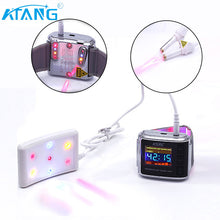 Load image into Gallery viewer, Diabetic watch Laser Therapy Watch Lowering Blood Pressure Blood Sugar Watch Diabetes Therapy Phototherapy Rhinitis Vein Varicos