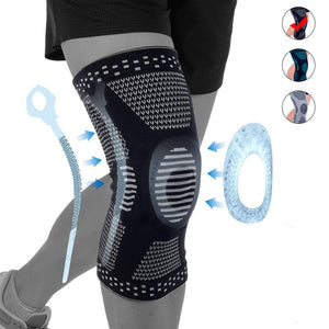 1Pcs Professional Compression Knee Brace Support For Arthritis Relief, Joint Pain, ACL, MCL, Meniscus Tear, Post Surgery